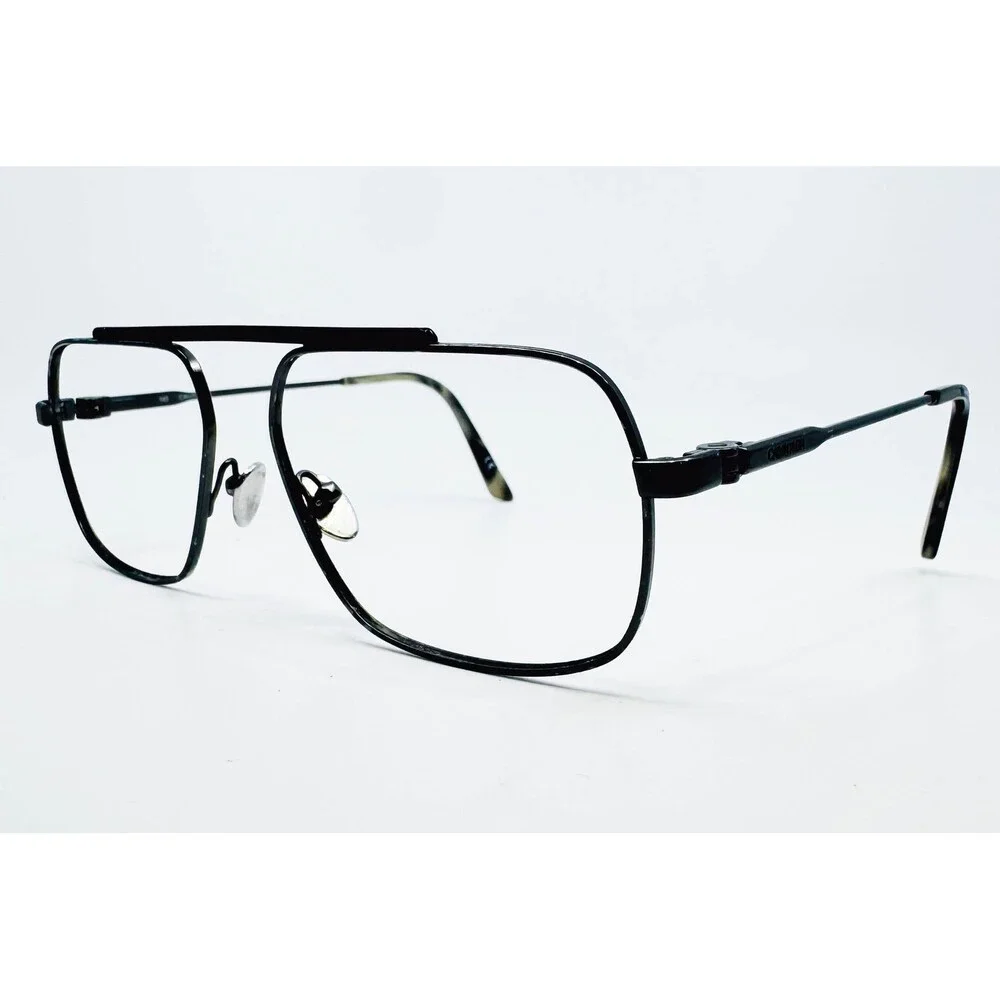 Calvin Klein Eyeglasses Frames Mens Black CK18106 008 Aviator 55-15-145